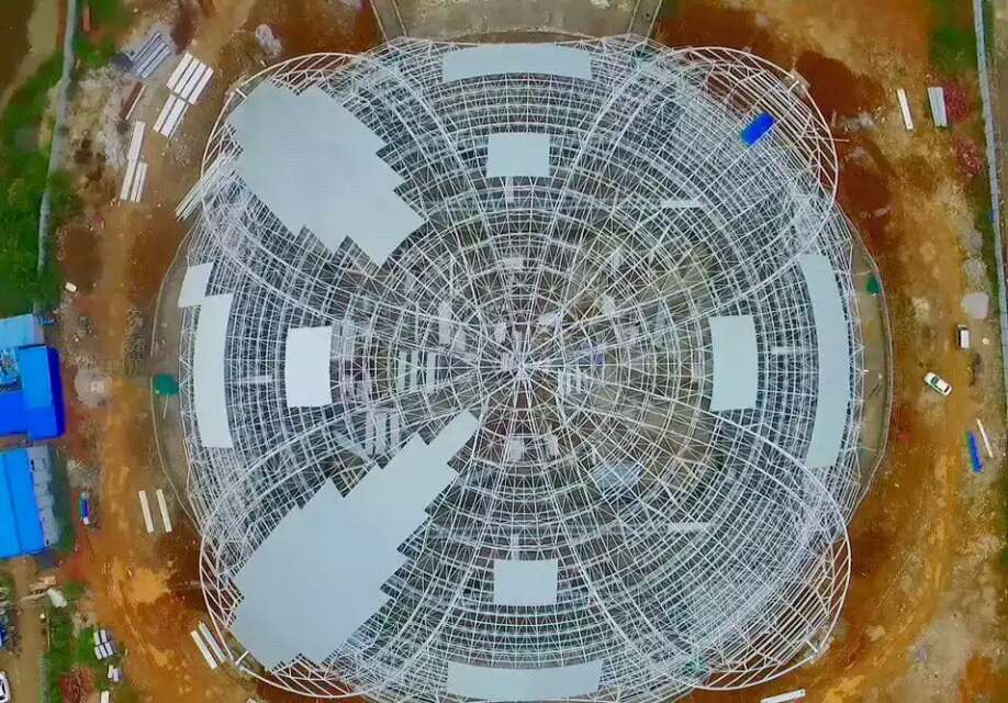 黄山体育馆网架