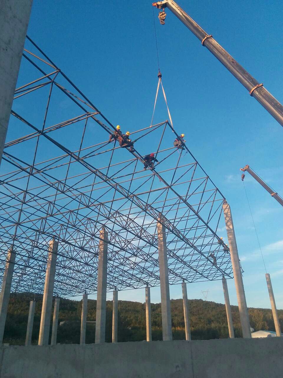 黄山物流园网架