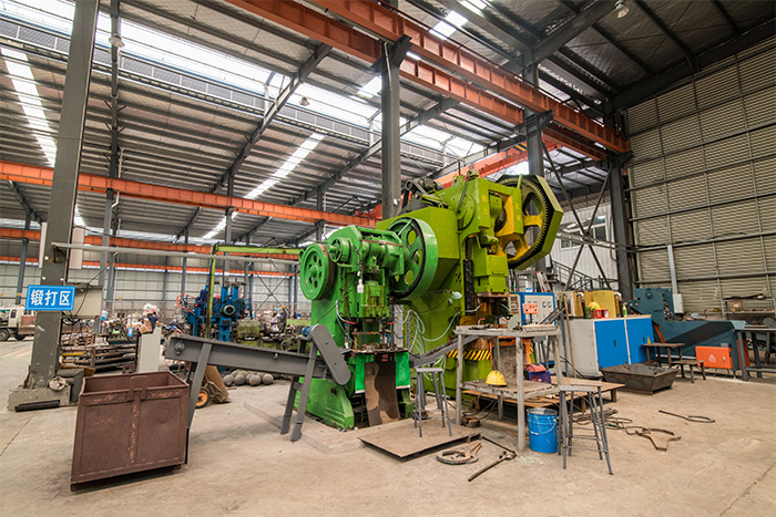 黄山网架配件-锥头加工车间